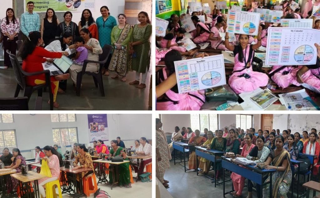 PSA India Strengthens Community Development through Health, Education, and Livelihood Initiatives