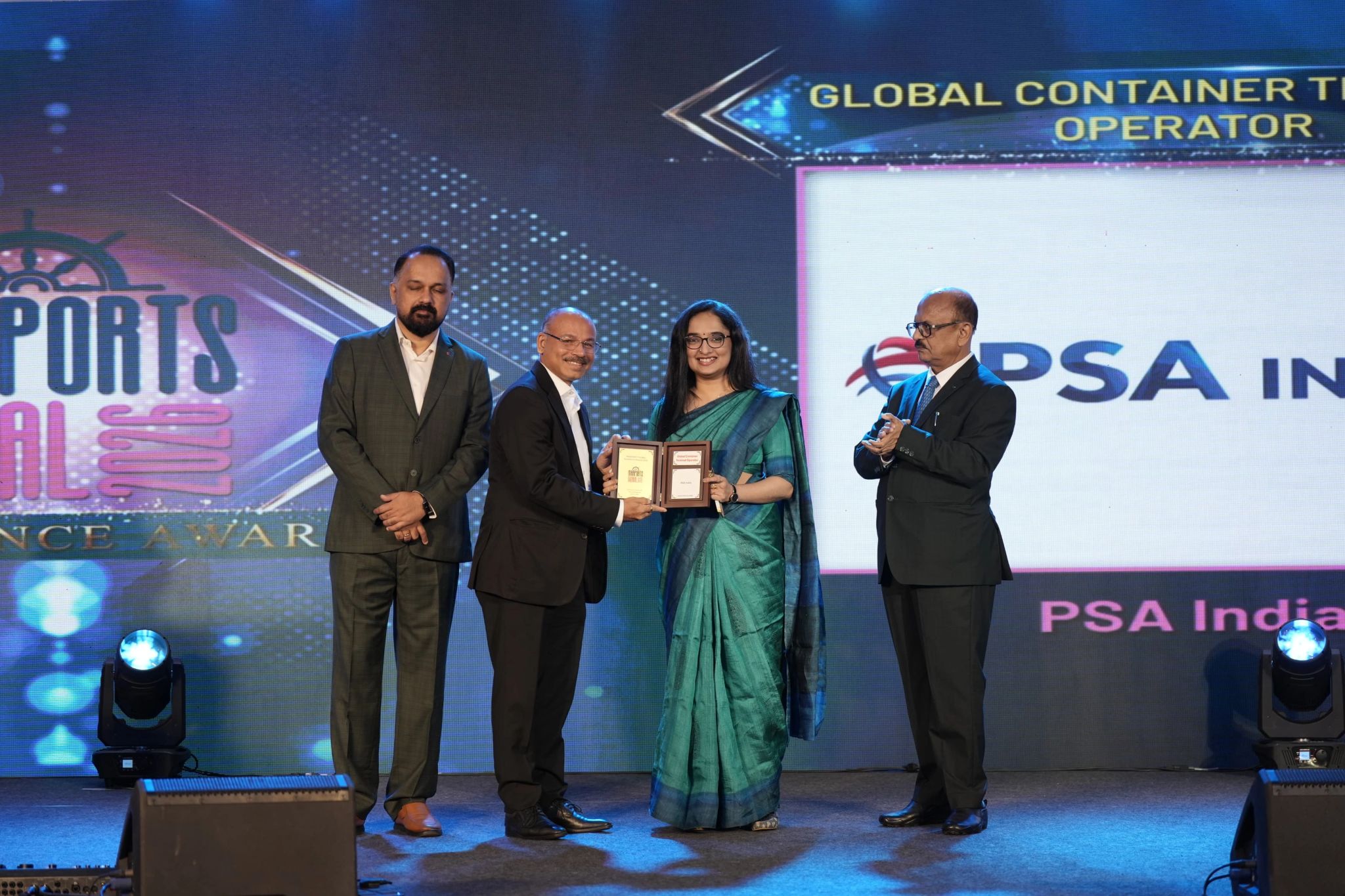 PSA India honoured with Global Container Terminal Operator Award at MARPORTS Global Conference & Excellence Awards 2026